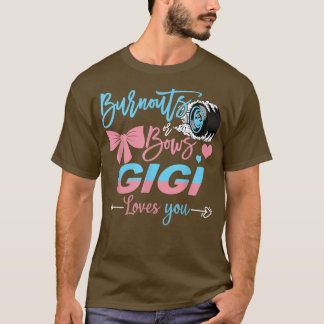 T-shirt Burnouts Ou Bows Gigi Vous Aime Révéler Le Sexe