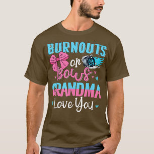 T-shirt Burnouts Ou Bows Grand-mère Vous Aime Sexe Révéler