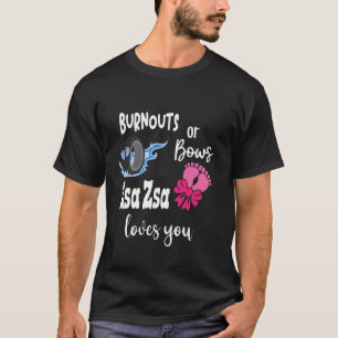 T-shirt Burnouts ou Bows Zsa Zsa vous aime Pologne G polon