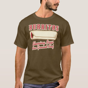T-shirt Burritos, sacs de couchage pour boeuf haché