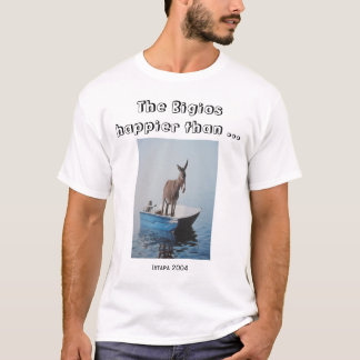 T-shirt Burro-bigio