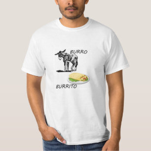 T-shirt Burro contre le burrito