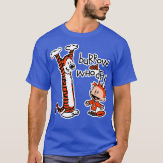 T-shirt Burrow Who Dey