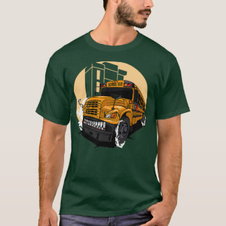 T-SHIRT BUS 2 DE L'ÉCOLE DE MONSTER
