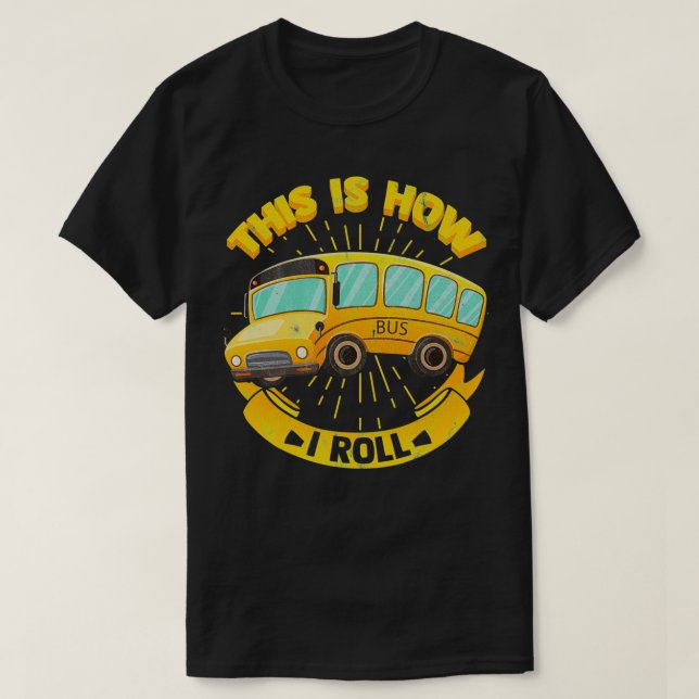 T-shirt Bus 4 (Design devant)