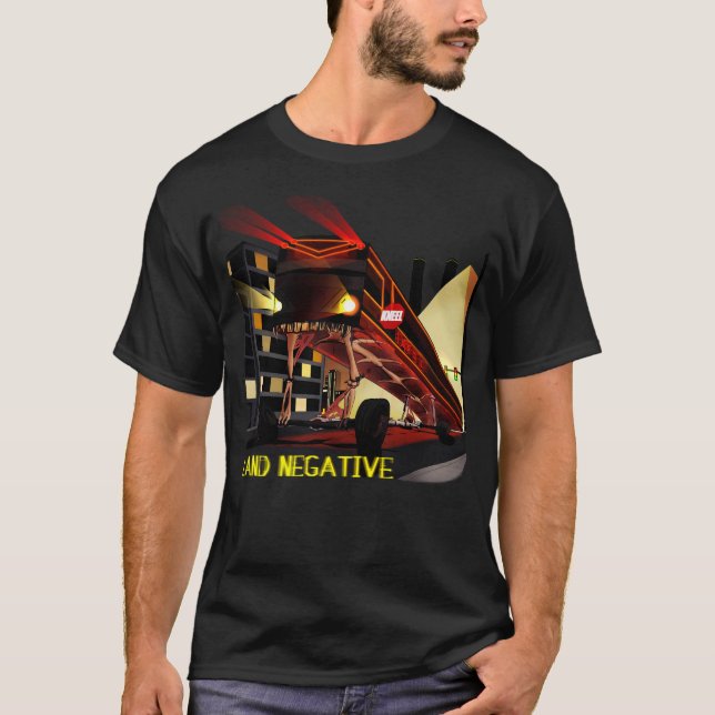 T-shirt Bus à terre possédé (Devant)