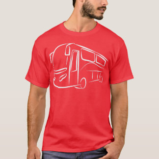 T-shirt Bus Busfahrer Schulbus Autobus 11