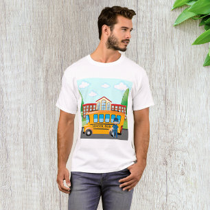 T-shirt Bus Et Chauffeur Scolaires