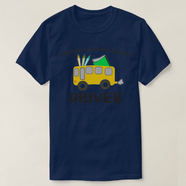 T-shirt Bus scolaire 3 (Design devant)