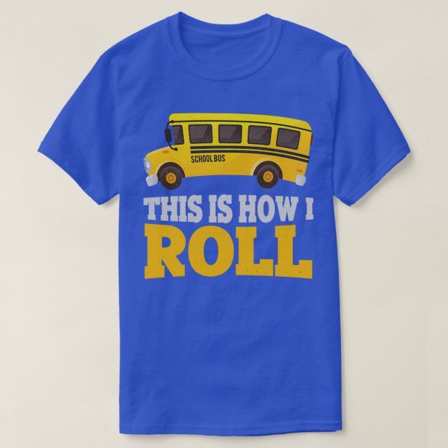 T-shirt Bus scolaire 35 (Design devant)