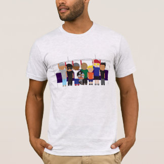 T-shirt Bus urbain escarpé