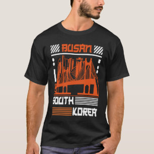 T-shirt Busan Corée du Sud Ville de Corée K Pop Fans K Dra