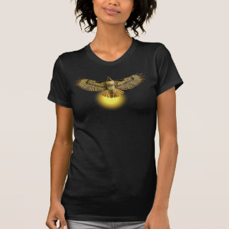 T-shirt Buse à queue rousse volant avec le soleil