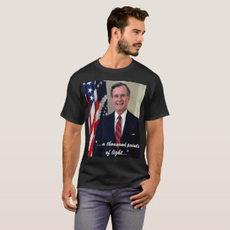 T-shirt Bush 41 avec "mille points de lumière "
