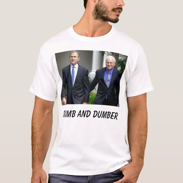T-shirt Bush, Cheney (Devant)