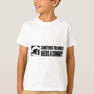 T-shirt BUSH-Cowboy-Casquette-Blanc