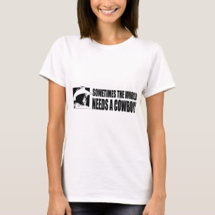 T-shirt BUSH-Cowboy-Casquette-Blanc