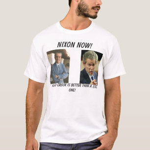 T-shirt bush_points, nixon1972, Nixon maintenant ! , Croo