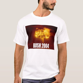 T-shirt Bush pour le guerrier nucléaire
