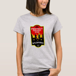 T-shirt Bush - Prévention des incendies
