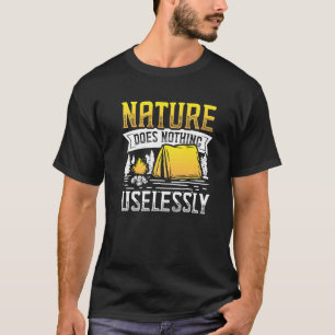 T-shirt Bushcraft Survivalist Survival Forêt Camping Nat