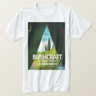T-shirt Bushcraft 'Visitez la nature de Mère'