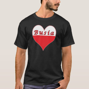 T-shirt Busia Coeur polonais