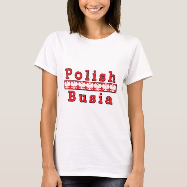 T-shirt Busia polonais Eagles (Devant)