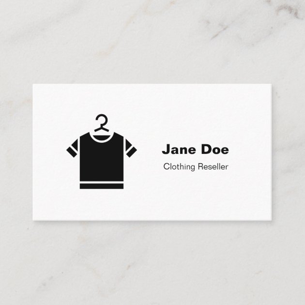 T Shirt Business Card Customizable Zazzle