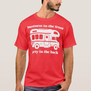 T-shirt Business Dans La Partie Avant Dans Le Dos Drôle RV