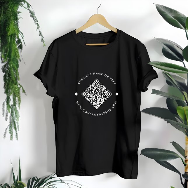 T-shirt Business Scan Me QR Code Website Moderne (Créateur téléchargé)