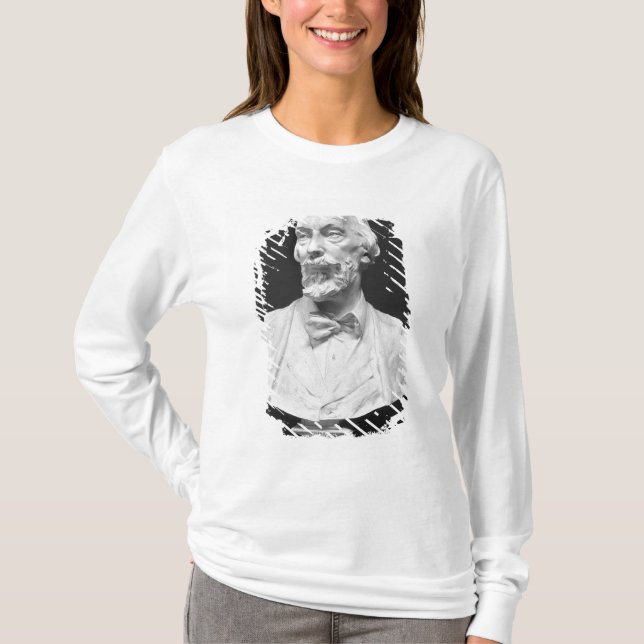 T-shirt Buste d'Auguste Vacquerie (Devant)