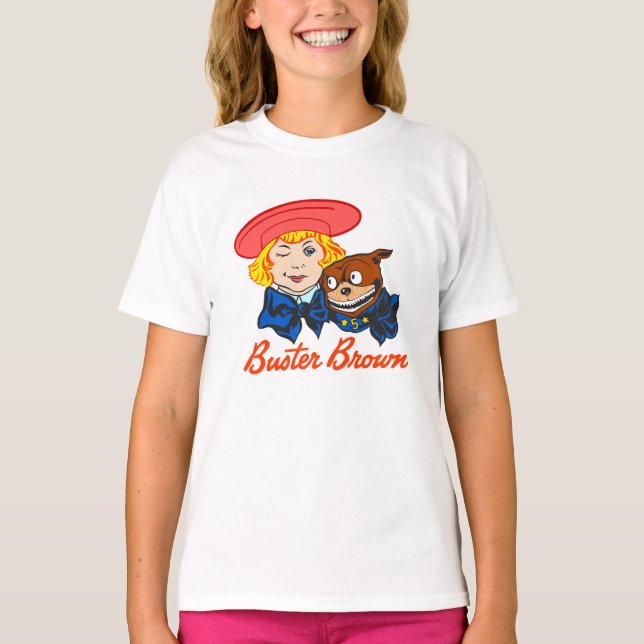 T-SHIRT BUSTER BROWN (Devant)