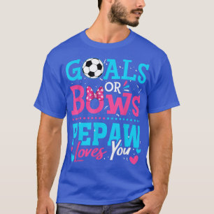 T-shirt But De Révélation De Sexe Ou Bows Pepaw Vous Aime 