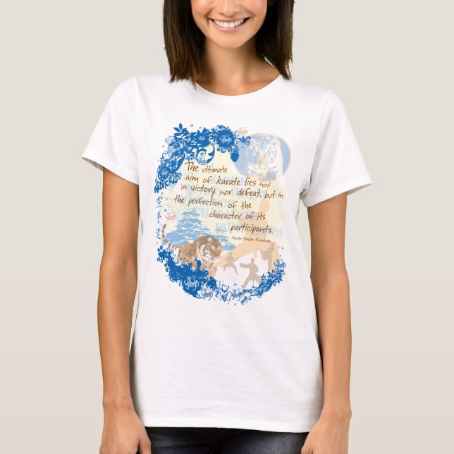 T-shirt But du karaté (Devant)