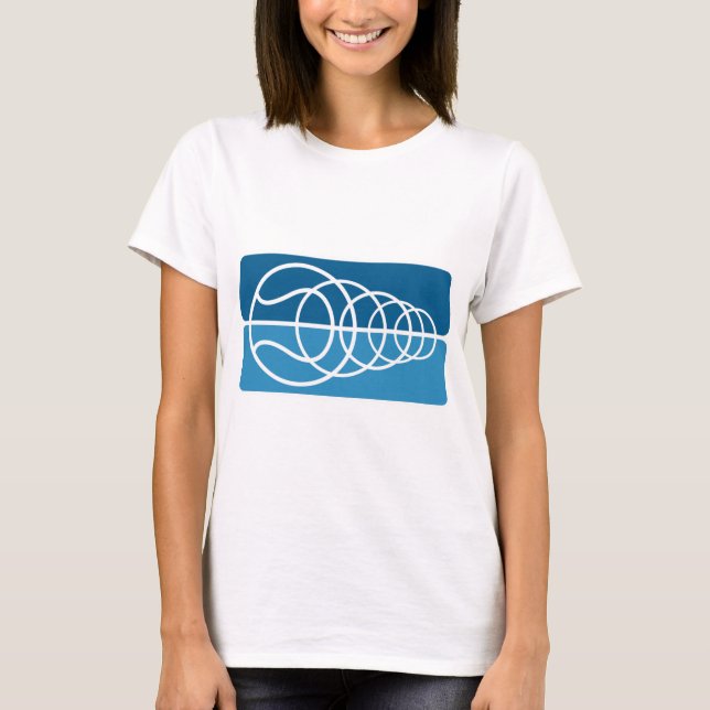 T-shirt Butée de tennis (Devant)