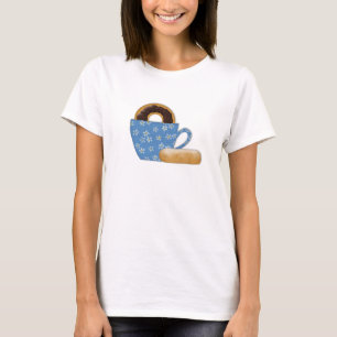 T-shirt Butées toriques et chemise de café