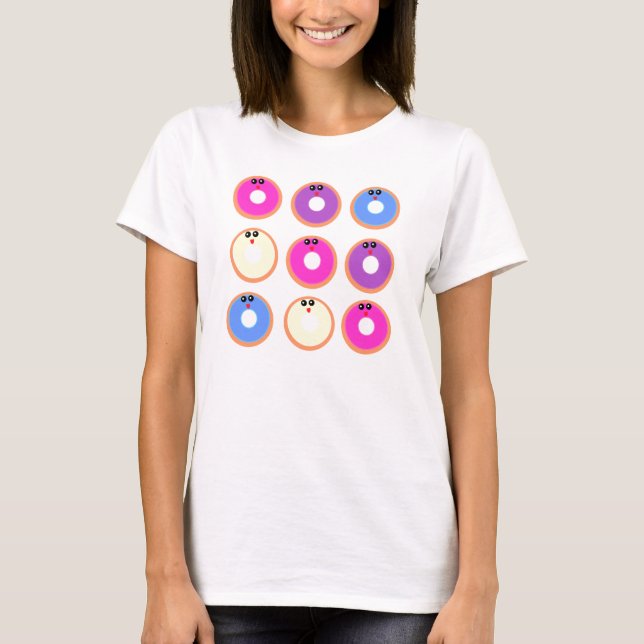 T-shirt Butées toriques heureuses (Devant)