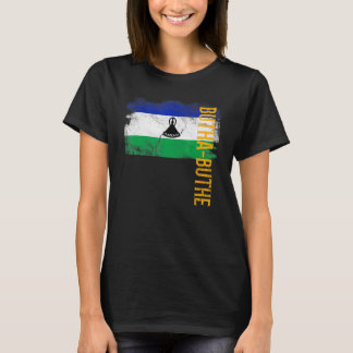 T-shirt Butha Buthe Lesotho Drapeau Pour Basotho Hommes Fe