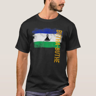 T-shirt Butha Buthe Lesotho Drapeau Pour Basotho Hommes Fe