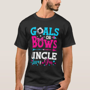 T-shirt Buts Ou Bows Oncle Vous Aime Sexe Révéler Bébé