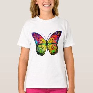 T-SHIRT BUTTERFLY ABSTRAIT