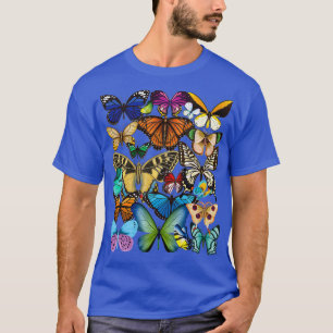 T-shirt Butterfly Collection Monarch Butte-papillon