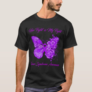 T-shirt Butterfly Her Fight is My Fight Turner Syndrome Aw