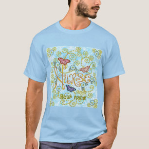T-shirt Butterfly Nurse