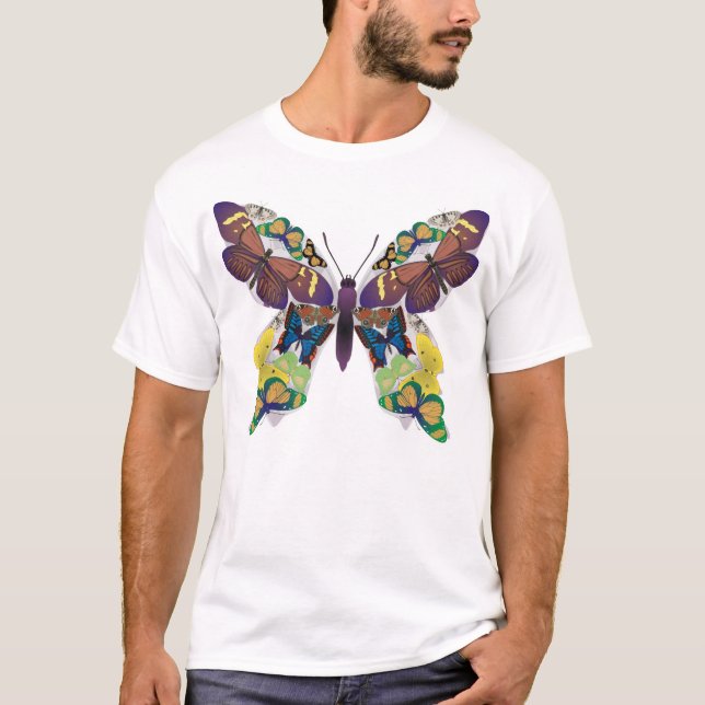 T-shirt Butterfly tee (Devant)