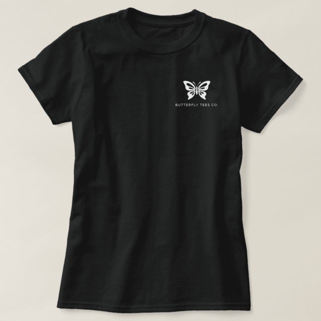 T-shirt Butterfly Tees Co. 0047690-2 (Design devant)