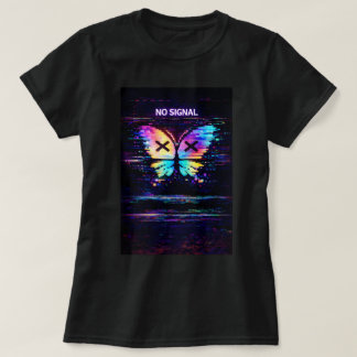 T-shirt Butterfly TEES CO. Chemise Rétro Papillon 0047881