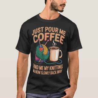 T-shirt Buveur de café amateur de caféine quilting artisan