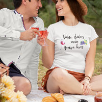 Buveurs de Vin Font Amants de Raisin Dire Drôle